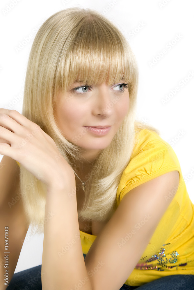 portrait of a beautiful young girl portrait of a beautiful young girl