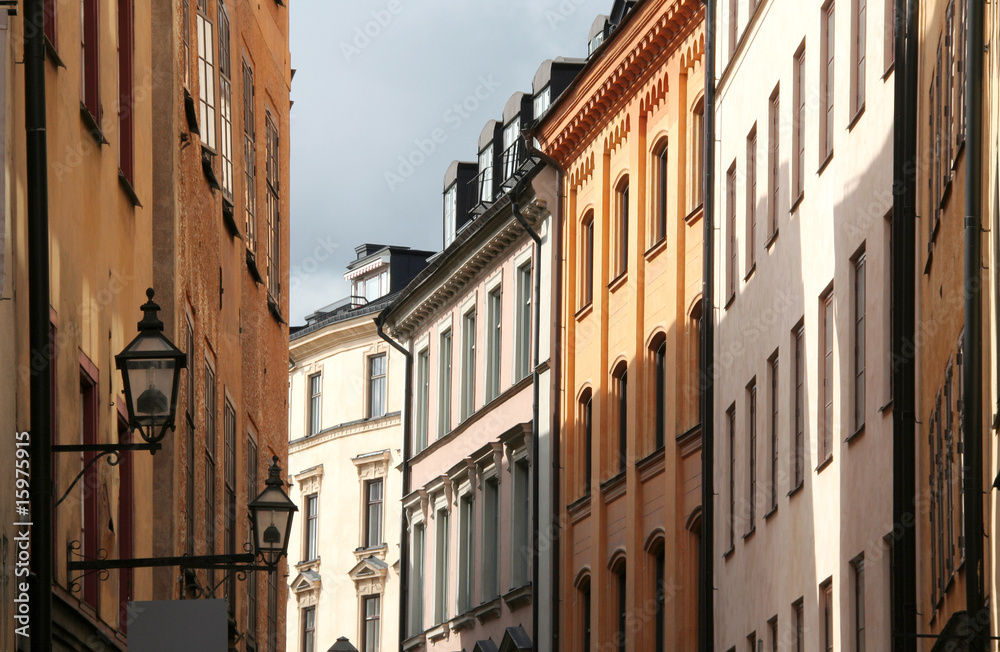 Gamla Stan  - the old town of Stockholm, Sweden.