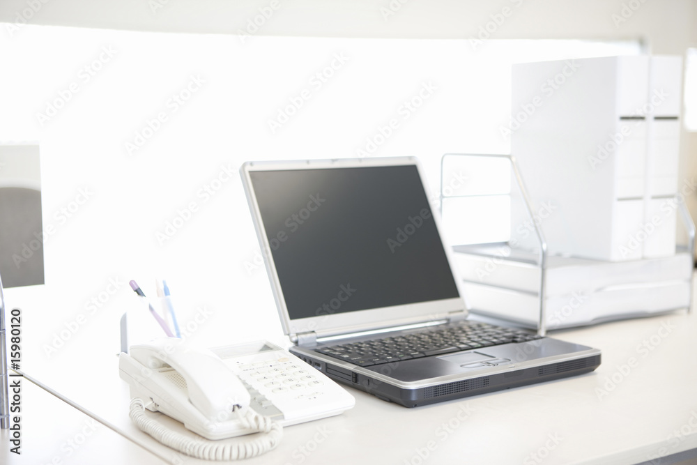 Fototapeta premium ノートパソコン