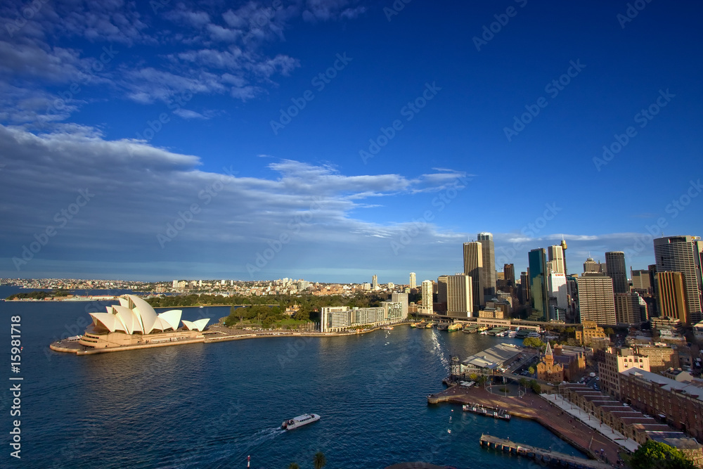 City Skyline at Circular Quay, Sydney, Australia City Skyline at Circular Quay, Sydney, Australia
