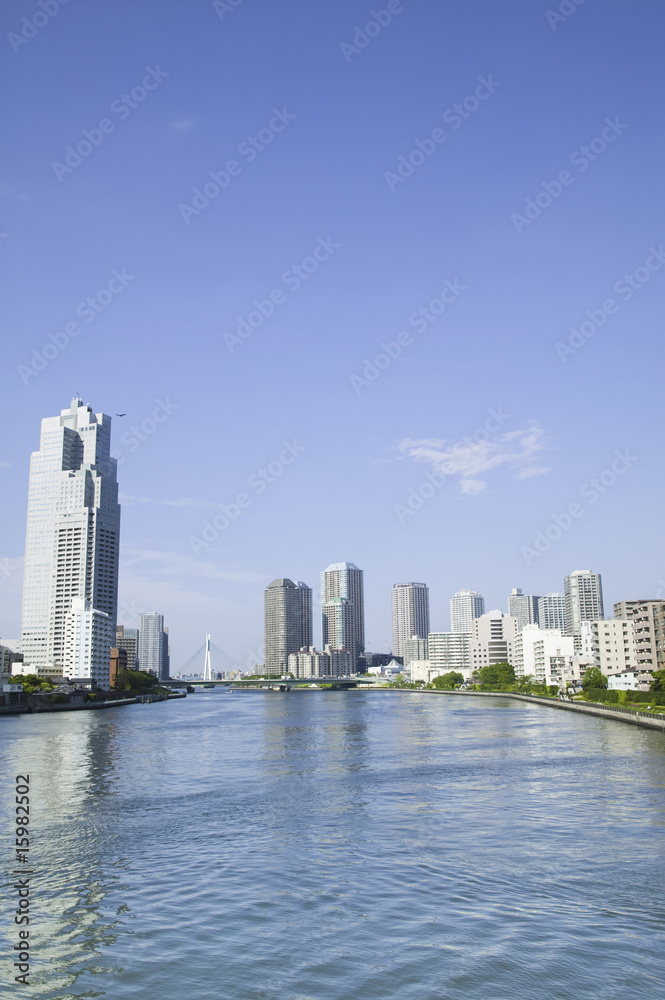 Fototapeta premium 高層ビル