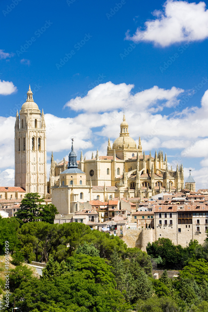 Fototapeta premium Segowia, Kastylia i León, Hiszpania