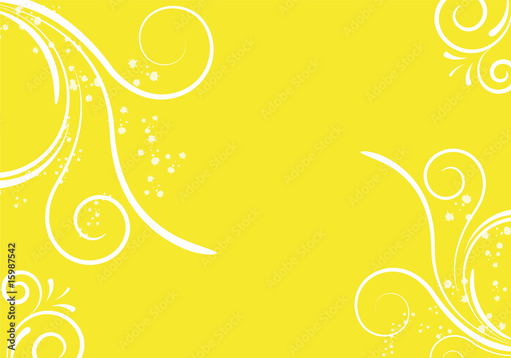 abstract yellow floral background for design abstract yellow floral background for design