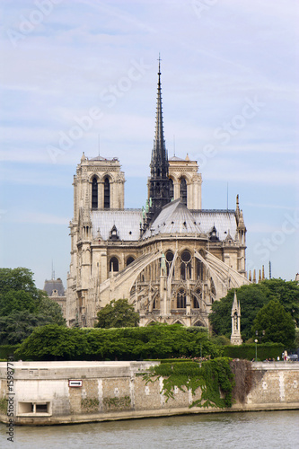 Notre-Dame in Paris - gothic cathedral