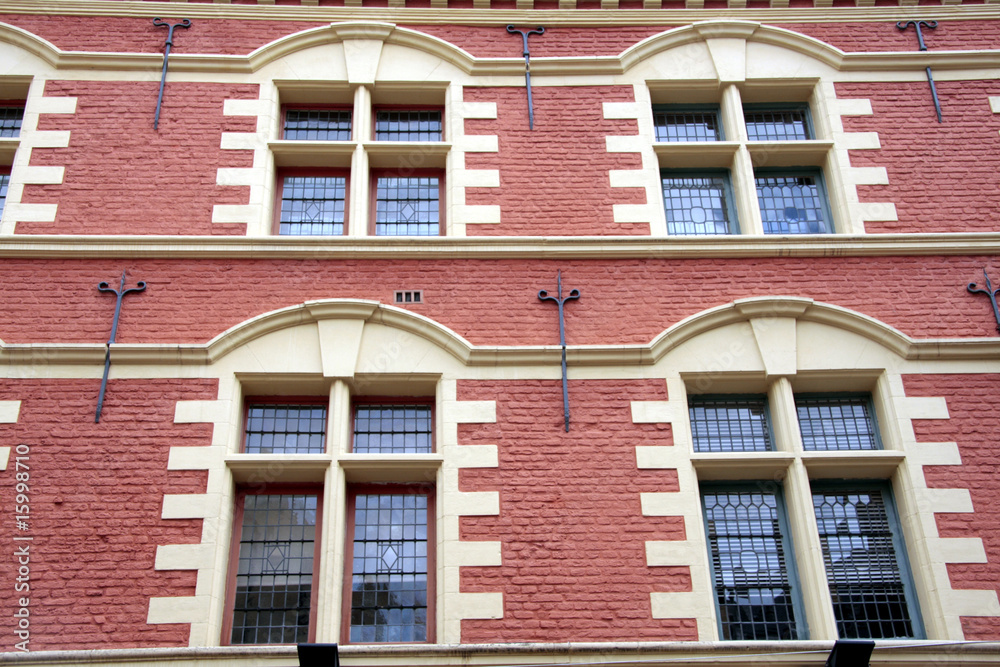 Naklejka premium Lille, briques rouges