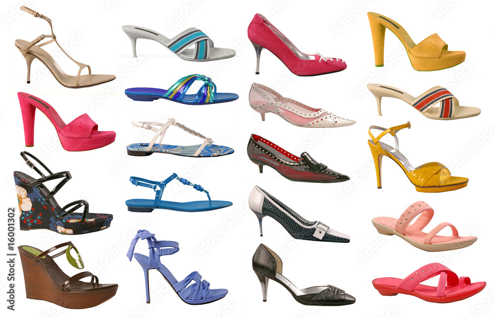 collection of shoes collection of shoes