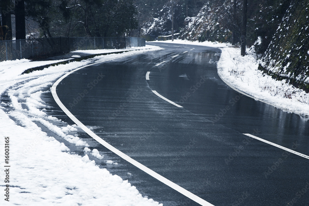 Fotografie 雪道