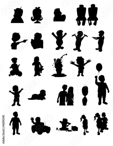 BOYS & GIRLS SILHOUETTES