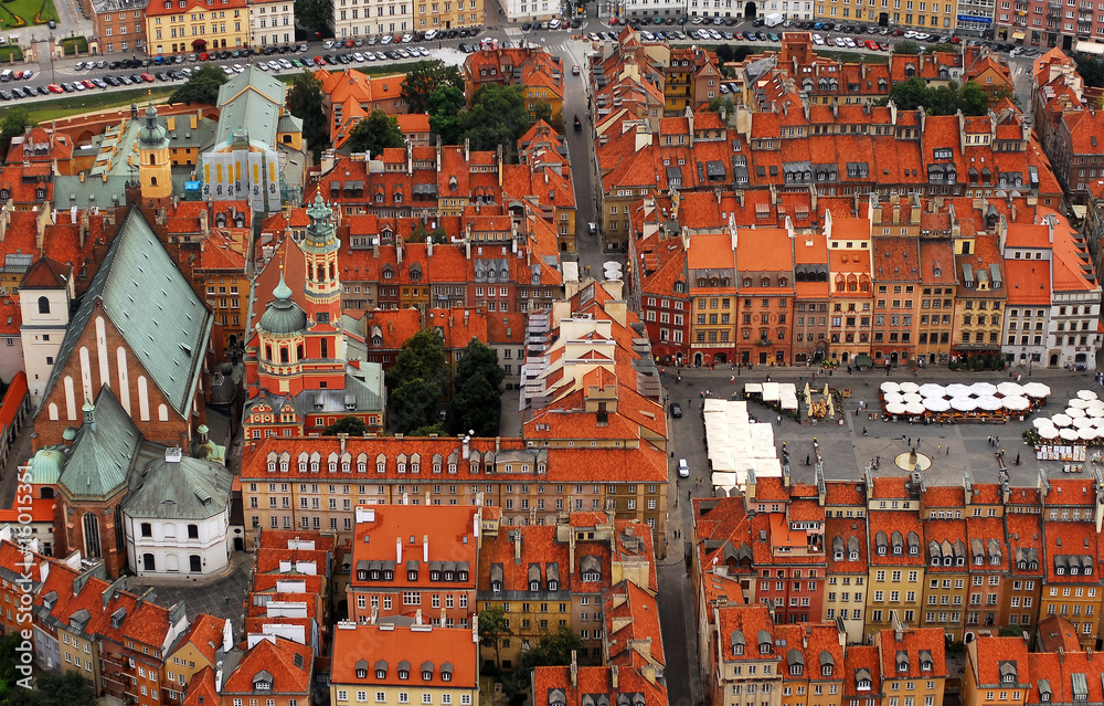 Fototapeta premium Stare Miasto w Warszawie