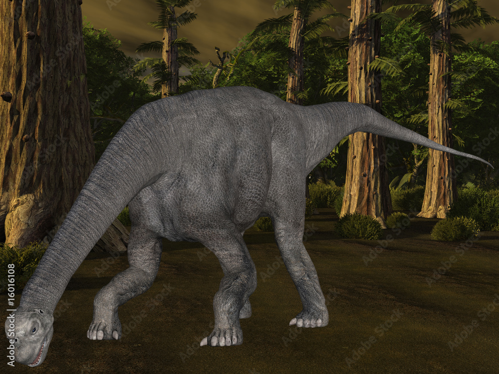 Fototapeta premium Camarasaurus-3D Dinosaurier