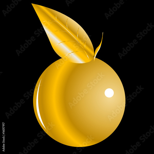 gilded apple
