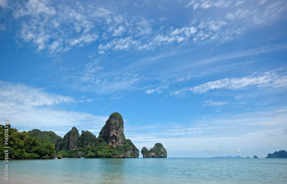Naklejka premium Amazing Thailand! Krabi province.