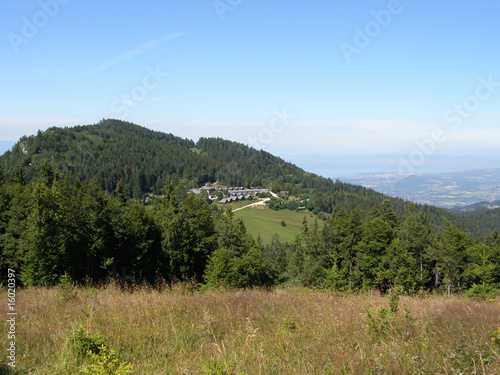 Sommet des Voirons et monastère
