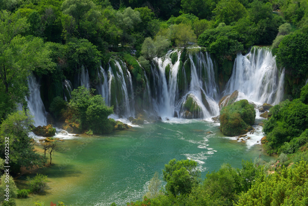 Kravica Wasserfälle - Kravica waterfall 05 Stock Photo | Adobe Stock