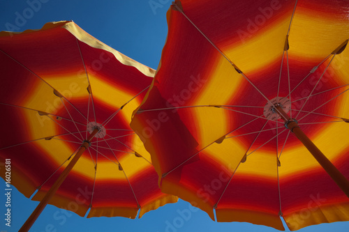 Umbrellas on the beach