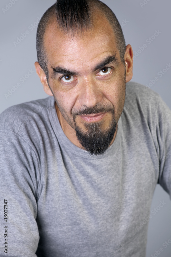 Fototapeta premium A portrait of a 40 years old man