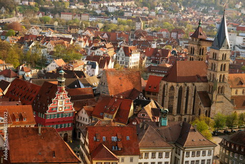 Stuttgart-Esslingen old town centre