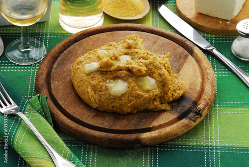 Polenta taragna - Primi piatti tipici della lombardia photo