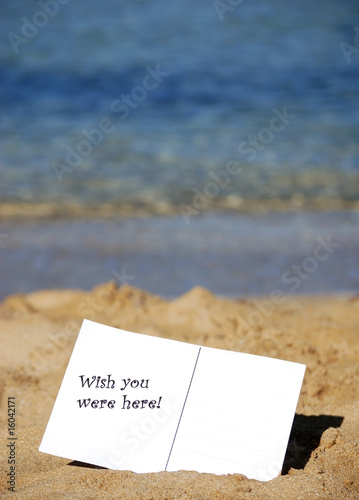 Canvas-taulu Wish you were here!