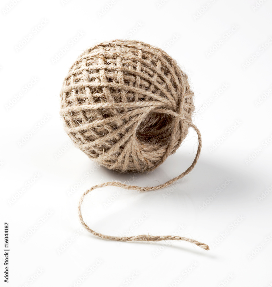 Ball of thick string Ball of thick string