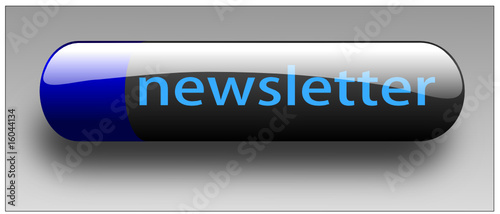Button Newsletter blau