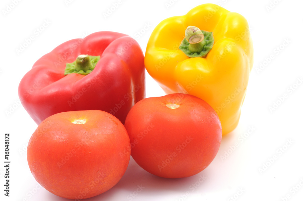 Pepper and tomatoes Pepper and tomatoes