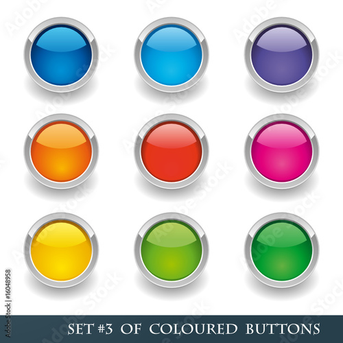 Coloured buttons / set 3