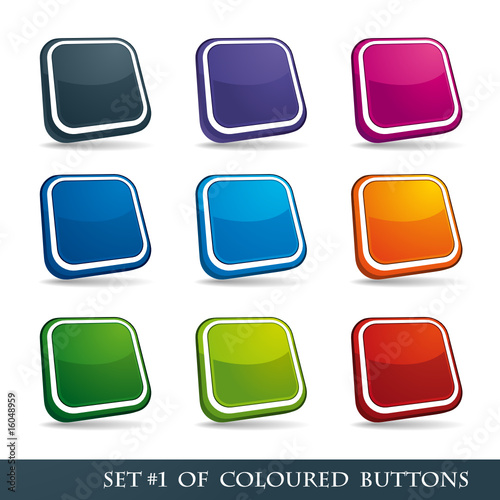 Coloured buttons / Set 1