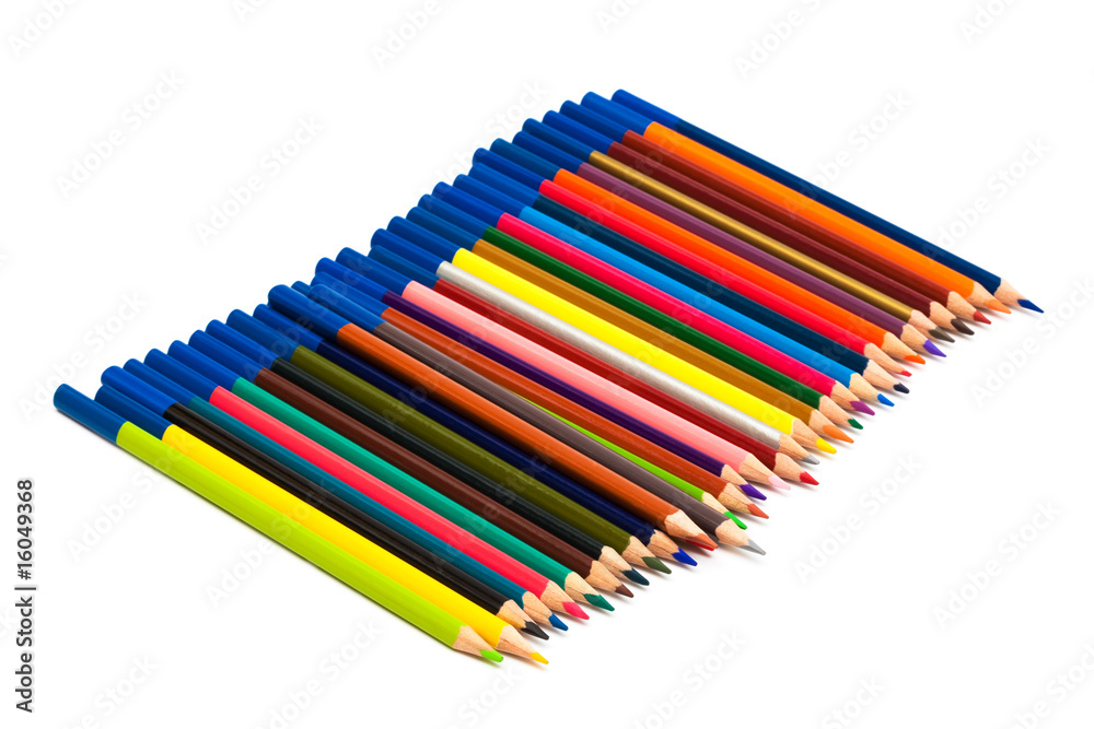 many color pencils many color pencils