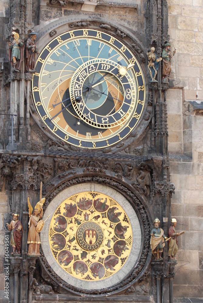 Obraz premium Prager Uhr