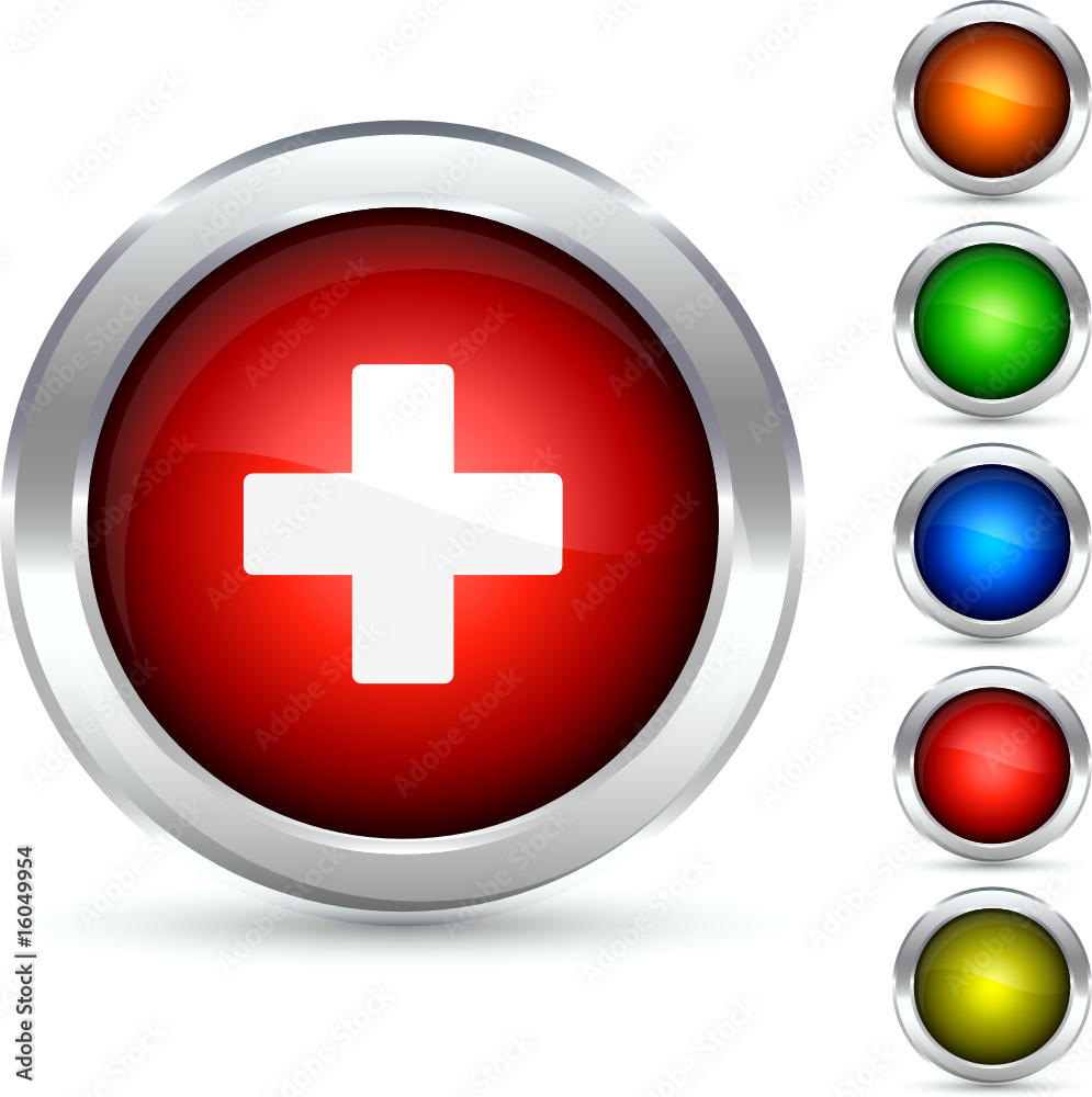 Switzerland flag button. Vector illustration Switzerland flag button. Vector illustration