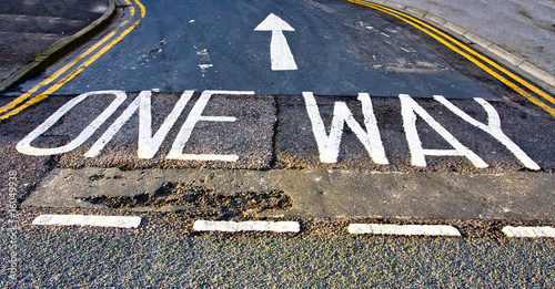 One Way Arrow