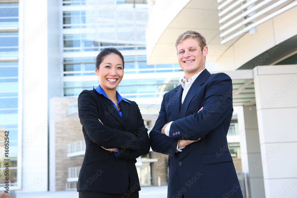 Attractive Business Team