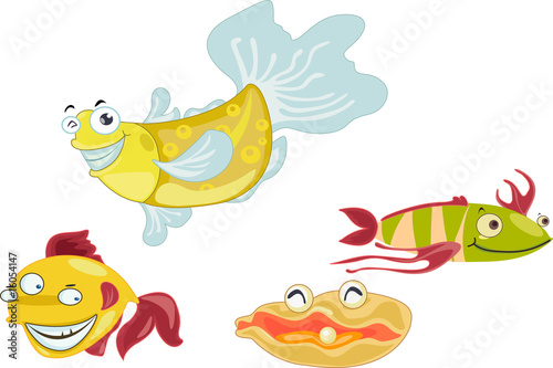 fish medeley © GraphicsRF