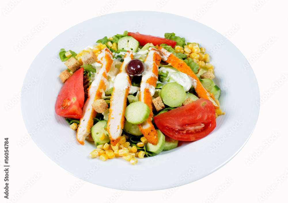 Shrimp salad with sweet dressing Shrimp salad with sweet dressing