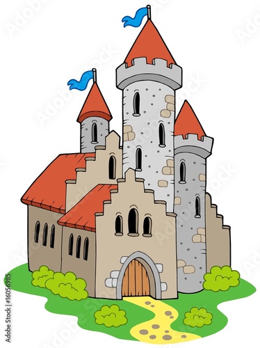 Ancient medieval castle