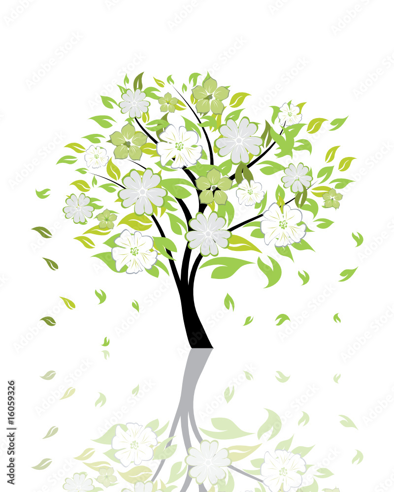 Obraz premium tree pattern