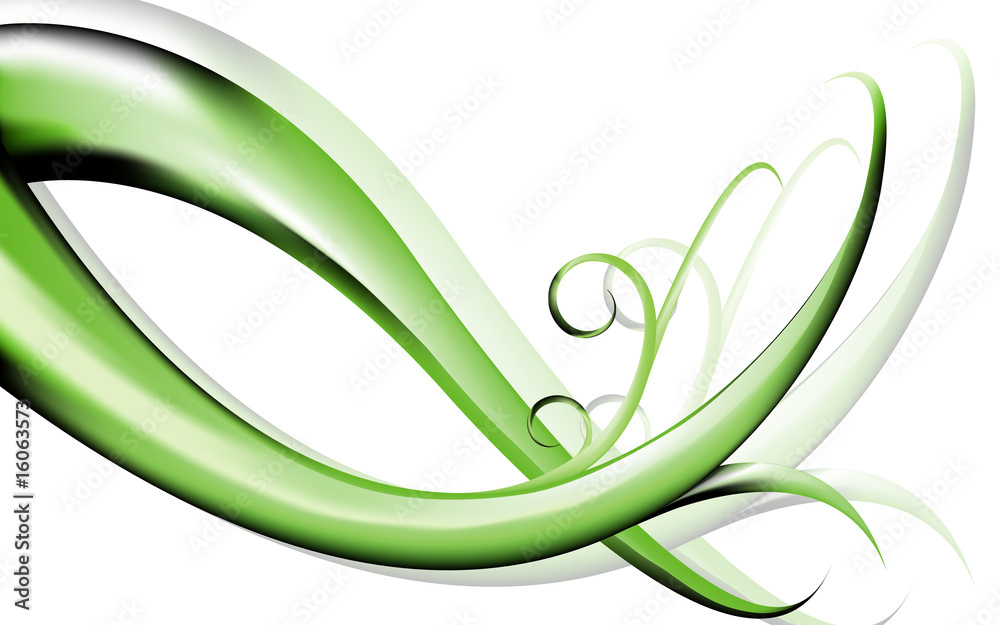 abstract green