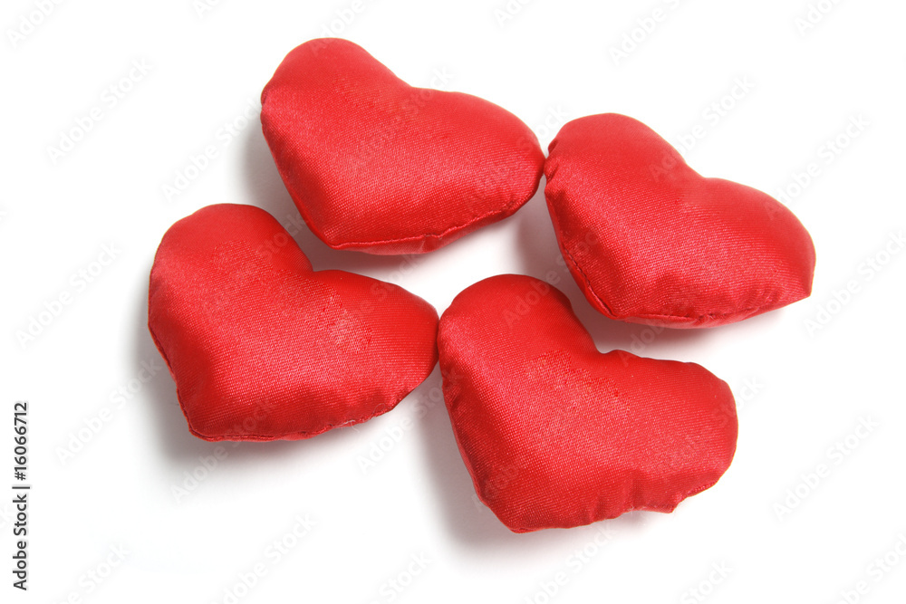 Obraz premium Red Love Hearts