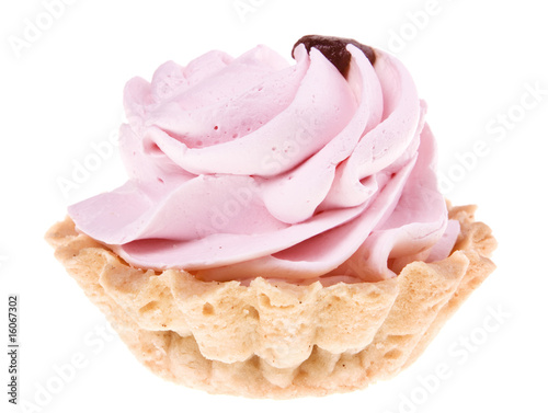 Wallpaper Mural cake isolated on white background Torontodigital.ca