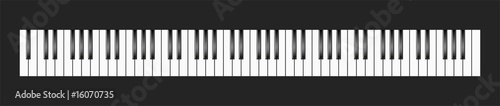 Klavier Tastatur Vektor
