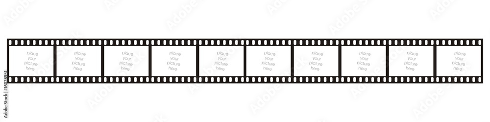 Fototapeta premium Bilderrahmen Negativ Vektor