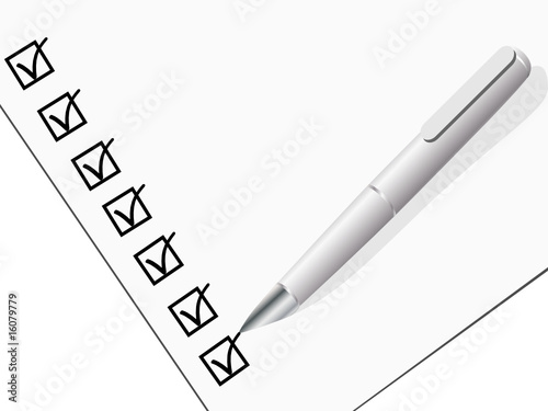 stylo et questionnaire