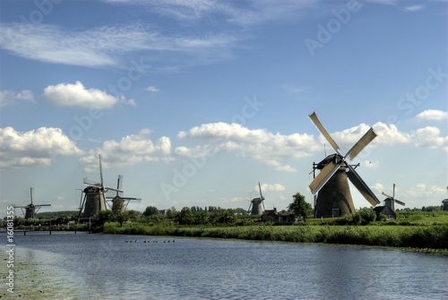 Windmühlen auf Kinderdijk