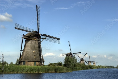 5 Mühlen auf Kinderdijk