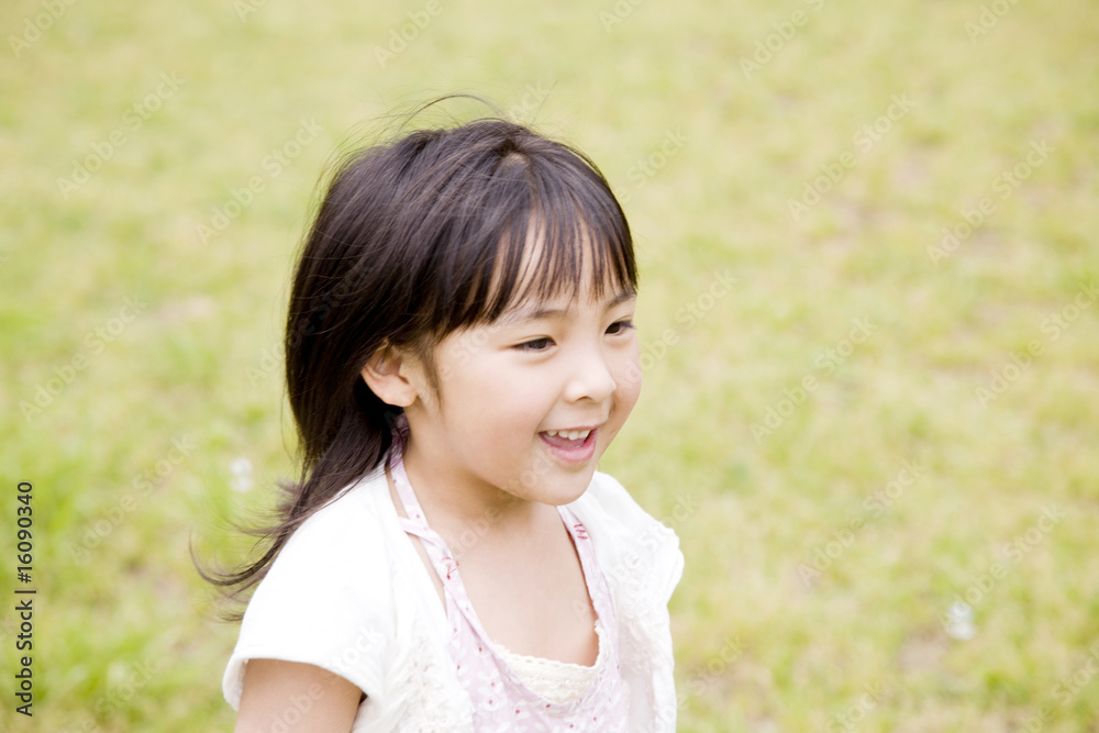 笑顔の女の子 笑顔の女の子