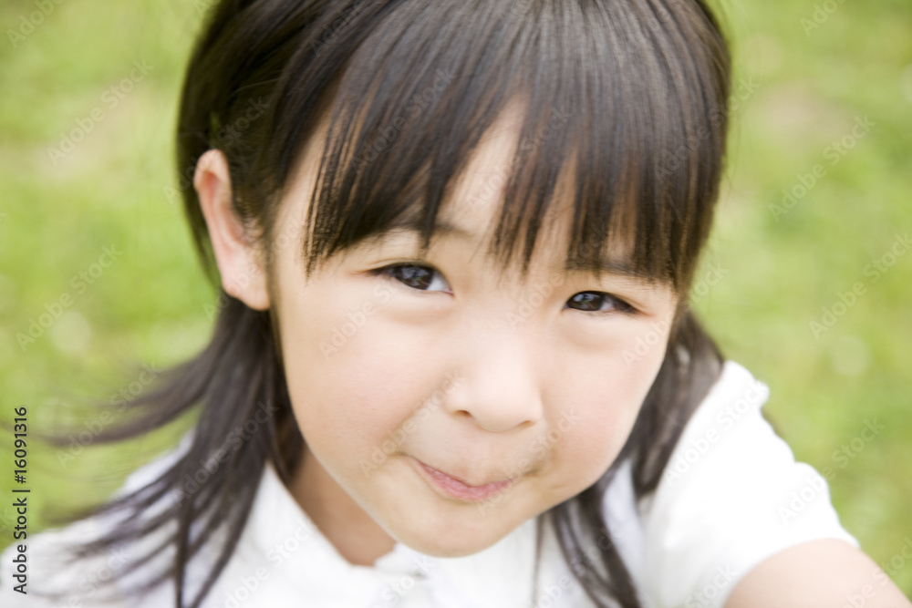 笑顔の女の子 笑顔の女の子