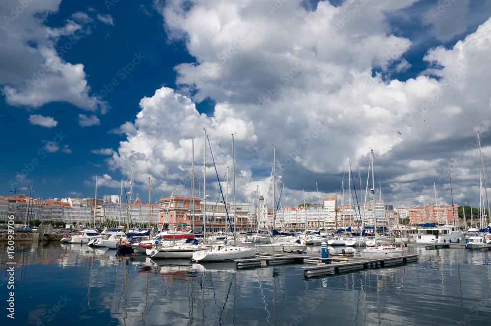 Puerto de la Coruña (Galicia)