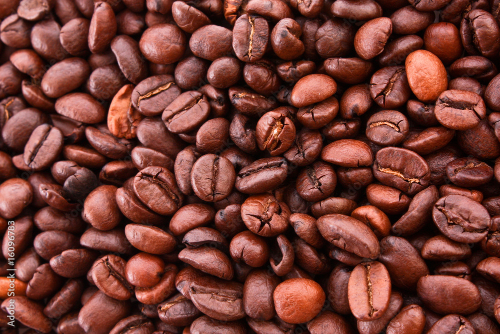 Fototapeta premium Coffee beans background