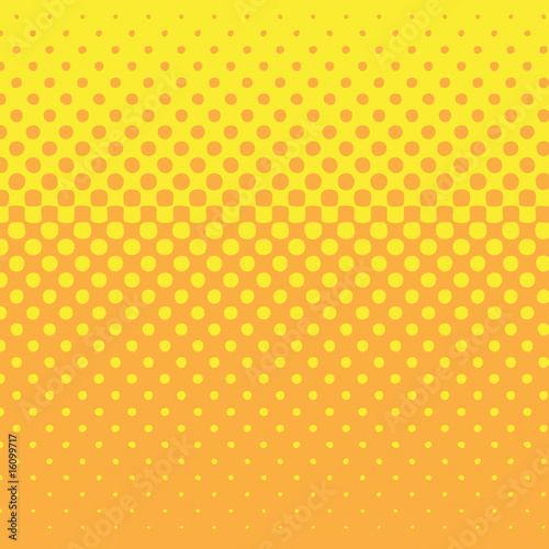 linear halftone tone background yellow